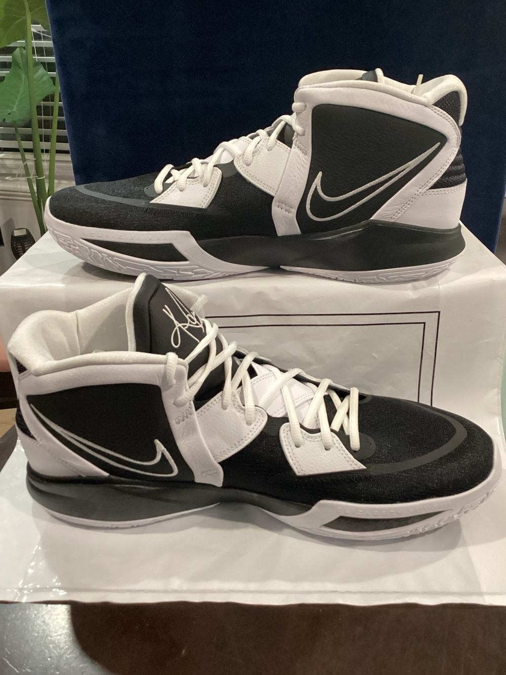 Nike Air Max Impact 4 DX6653-002 Black White Basketball Shoes Men’s 15 NWOB